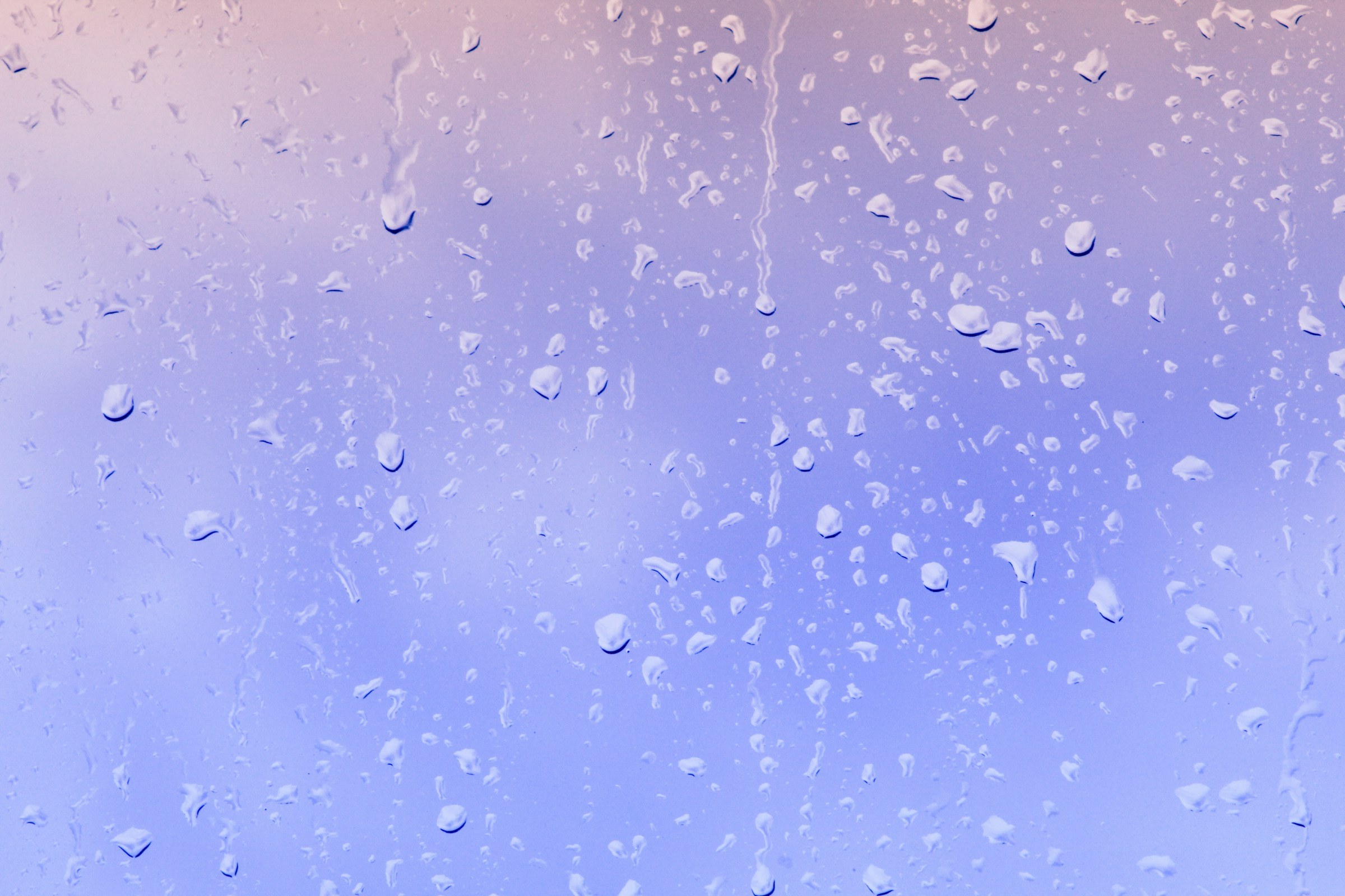 Raindrops on a window
