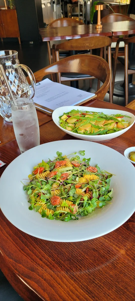 Thick spiral pasta used in Mahina's Salad Pasta